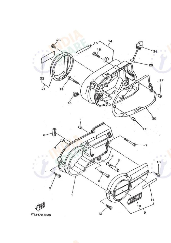 CRANKCASE COVER 1